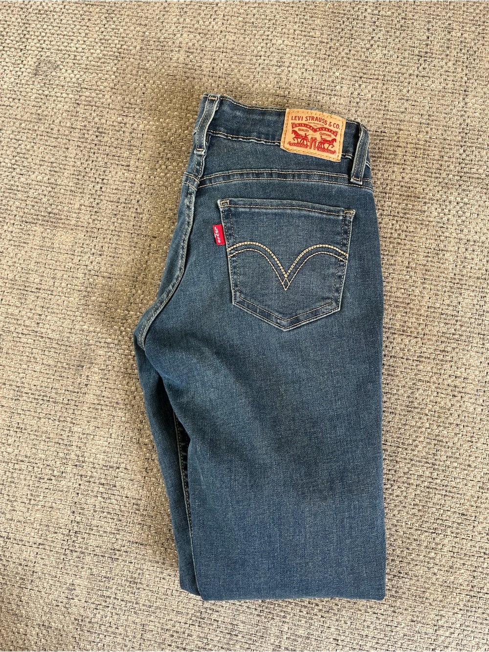 Levi's Women's Dark Blue Skinny Jeans